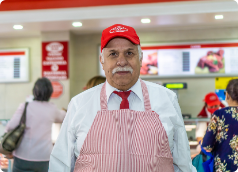 Trabajador en el mesón — Quiénes somos